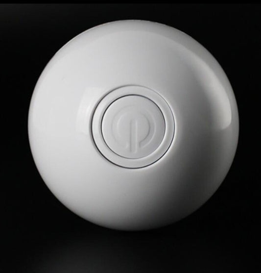 LED Rolling Cat Toy Ball – 360° Auto-Rotating with Catnip, Feathers & Color-Changing Lights