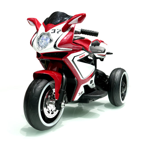 6V Kids Electric Ride-On Motorcycle with LED Lights & Music | Ages 3–4