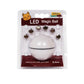LED Rolling Cat Toy Ball – 360° Auto-Rotating with Catnip, Feathers & Color-Changing Lights