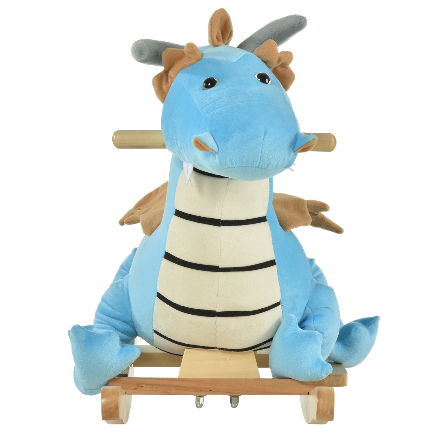 Wooden Dinosaur Rocking Horse for Toddlers | Realistic Sounds | Ages 18-36 Months