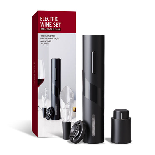 Electric Wine Bottle Opener – USB Rechargeable or Battery | Single & Set Options