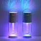 USB Air Humidifier with Projection Night Light – Ultrasonic Mist Maker | 200ml | Silent <30dB | Home, Car & Office