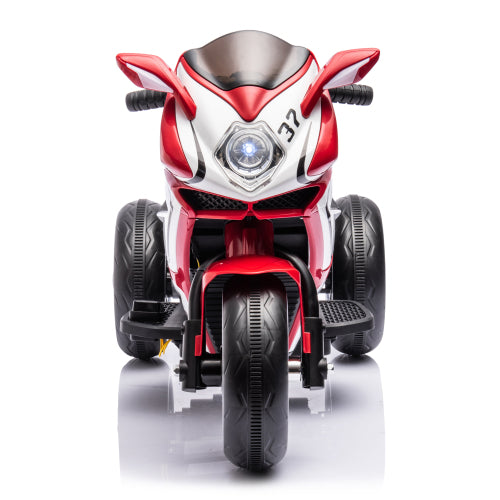 6V Kids Electric Ride-On Motorcycle with LED Lights & Music | Ages 3–4