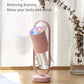 USB Air Humidifier with Projection Night Light – Ultrasonic Mist Maker | 200ml | Silent <30dB | Home, Car & Office