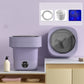 Portable Foldable Mini Washing Machine – Compact Laundry for Travel & Small Spaces