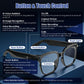 AI Smart Glasses – 8MP 1080P Camera | Real-Time Translation 139 Languages | Voice Assistant | Open-Ear Audio