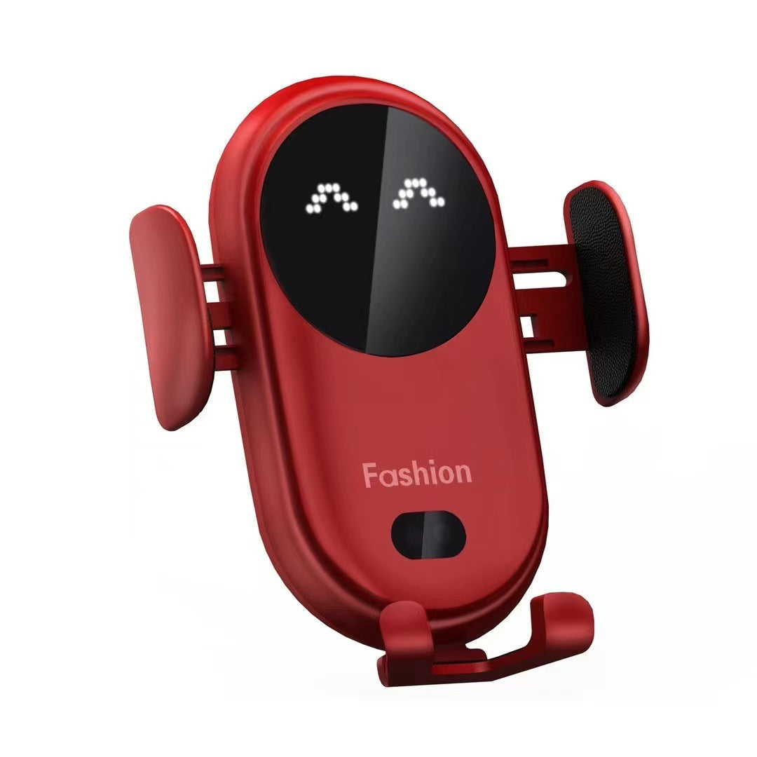 Infrared Auto-Clamping Car Wireless Charger & Phone Holder – 10W Fast Charge | 360° | Universal 4–6.5" | 4 Colours