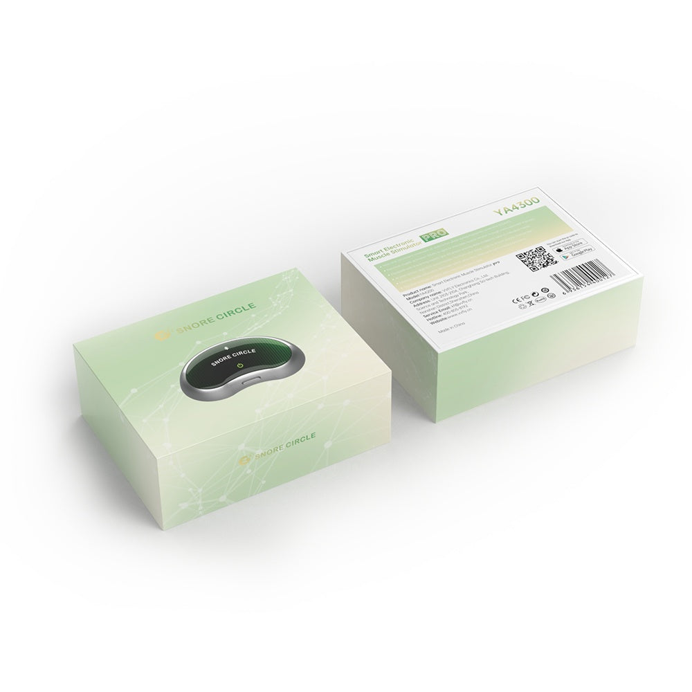 Smart Anti-Snoring Device – Electronic Muscle Stimulator Pro | Drug-Free Sleep Aid | Model YA4300