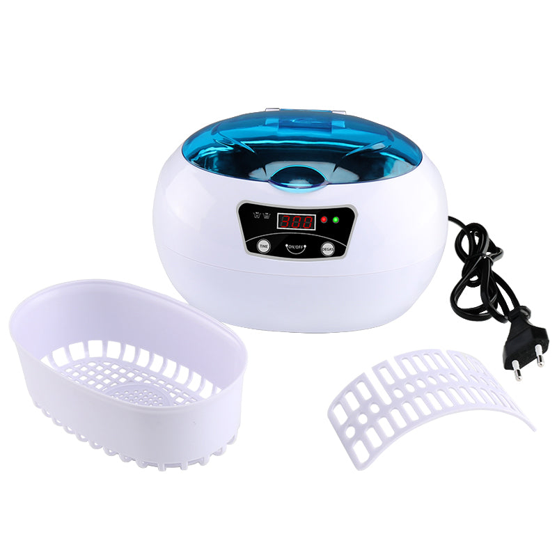 Ultrasonic Cleaning Machine – 40KHz Digital Touch Control | Jewellery, Glasses & Home Use | EU & US Plug