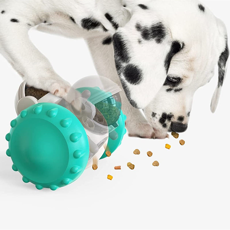 Interactive Tumbler Slow Feeder Pet Toy – IQ Training Treat Dispenser | Self-Balancing | Cats & Dogs | 4 Colours
