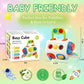 9-in-1 Montessori Busy Cube – Sensory & Fidget Toy for Babies & Toddlers | Ages 0–3 | Educational Learning Toy
