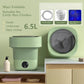 Portable Foldable Mini Washing Machine – Compact Laundry for Travel & Small Spaces