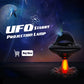 Flying Saucer Galaxy Projector Light – Starry Sky & Nebula Ambient Lamp | 8 Colour Modes