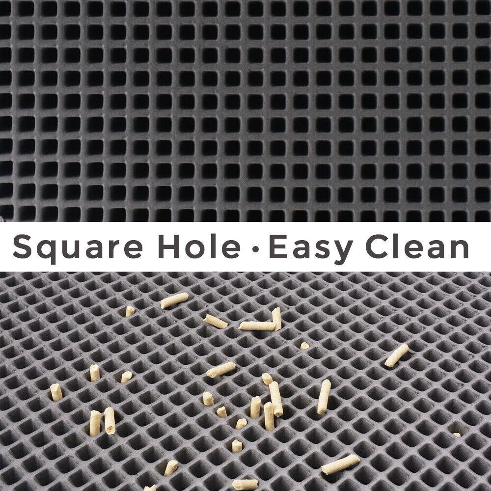 Honeycomb Double-Layer Cat Litter Trapping Mat – Waterproof, Non-Slip & Easy to Clean