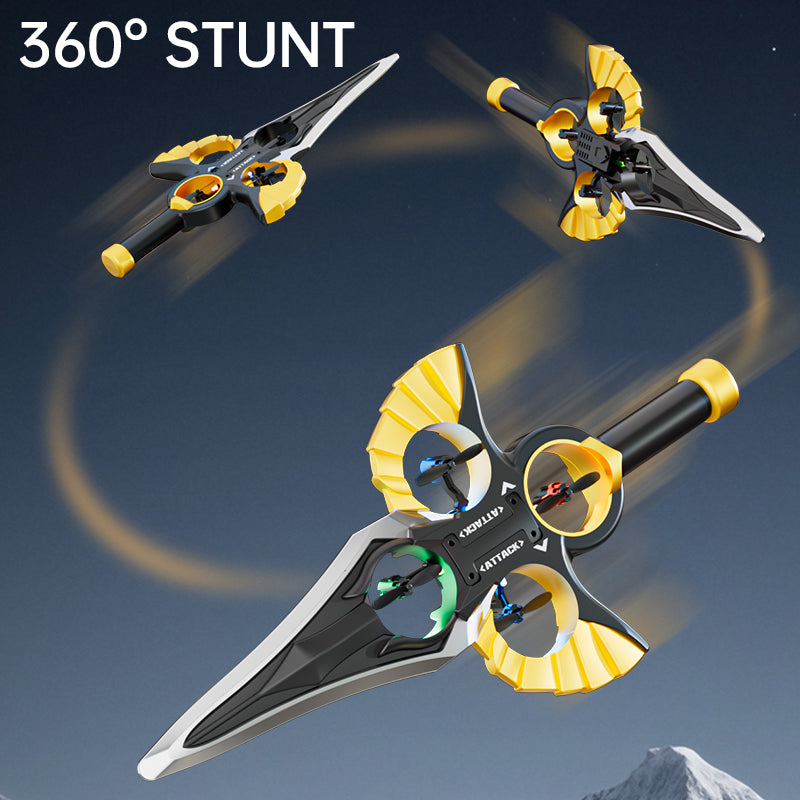 Gesture Control Flying Sword Drone – RC Foam Aircraft | 6-Channel | Indoor & Outdoor | Kids Gift