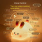 Cute Silicone LED Night Light – Touch Sensor | 3 Brightness Levels | 30-Min Timer | USB Rechargeable | Kids Bedside Lamp