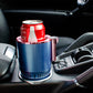 2-in-1 Smart Car Cup Warmer & Cooler – 12V Digital Temperature Display | Baby Bottle Warmer | Universal Fit