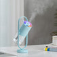 USB Air Humidifier with Projection Night Light – Ultrasonic Mist Maker | 200ml | Silent <30dB | Home, Car & Office