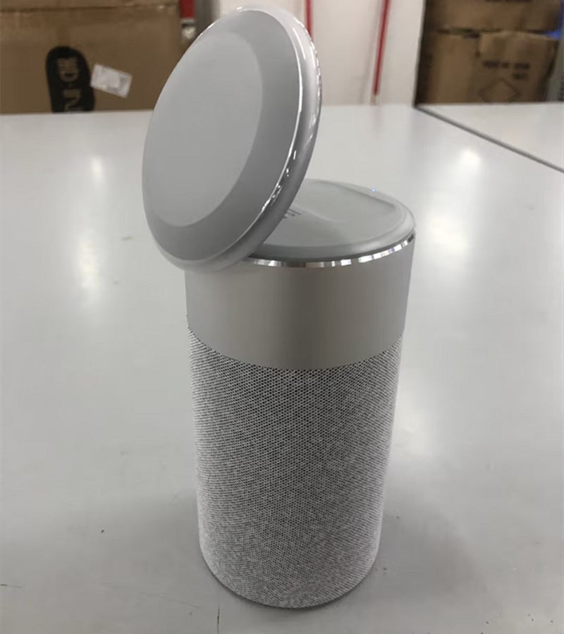3-in-1 Wireless Charger, Bluetooth Speaker & Touch Lamp – Phone & Earphone Charging | Home & Office