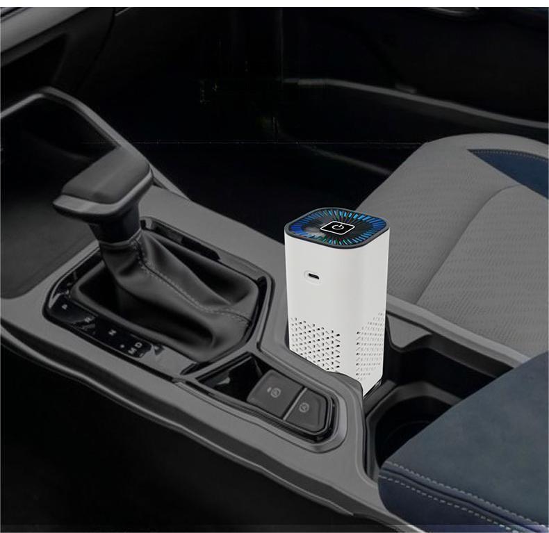 Portable Air Purifier with Negative Ion Generator – Removes Dust, Smoke & Odours | Home & Car