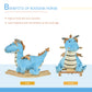Wooden Dinosaur Rocking Horse for Toddlers | Realistic Sounds | Ages 18-36 Months