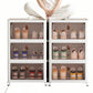 Stackable Shoe Storage Rack with Clear Doors – Foldable PP Plastic Cabinet | 3, 4 & 6 Tiers