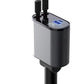 100W Retractable Car Charger – USB & Type-C Fast Charging | Auto-Retract Cable | 60W & 100W