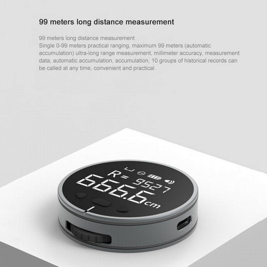 Digital Electronic Measuring Ruler – 8-in-1 Smart Tape Measure | 99M Range | USB Rechargeable