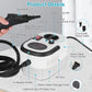 2500W Handheld Steam Cleaner – 6-Speed, 3 Bar Pressure | 9-Piece Kit | Multi-Surface & Car Detailing