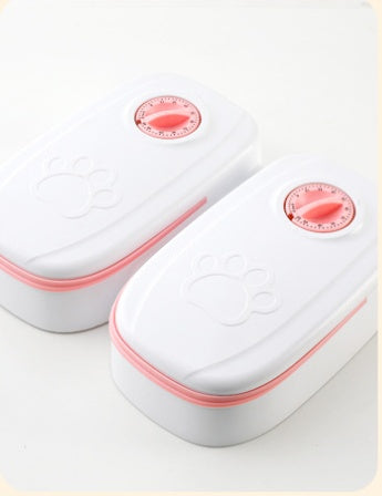 2-in-1 Gravity Pet Feeder & Water Dispenser – Auto Food & Water Supply | No Electricity | Cats & Dogs | Single & Double Meal