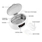 Ultrasonic Cleaning Machine – 40KHz Digital Touch Control | Jewellery, Glasses & Home Use | EU & US Plug