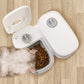 2-in-1 Gravity Pet Feeder & Water Dispenser – Auto Food & Water Supply | No Electricity | Cats & Dogs | Single & Double Meal