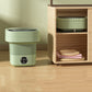 Portable Foldable Mini Washing Machine – Compact Laundry for Travel & Small Spaces