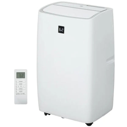 12,000 BTU Portable Air Conditioner – 3-in-1 Cool, Dehumidify & Fan | 24Hr Timer | Remote Control