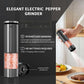 Electric Salt & Pepper Grinder Set – Battery-Powered, Adjustable Coarseness | 2-Pack