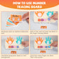 Talking Flash Cards & Finger Counting Math Board Set – 162 Cards | Montessori Learning Toy | Ages 3+