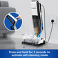 4-in-1 Steam Vacuum Mop – Self-Cleaning, Wet & Dry | 100°C Steam | LED Display | Hardwood & Carpet