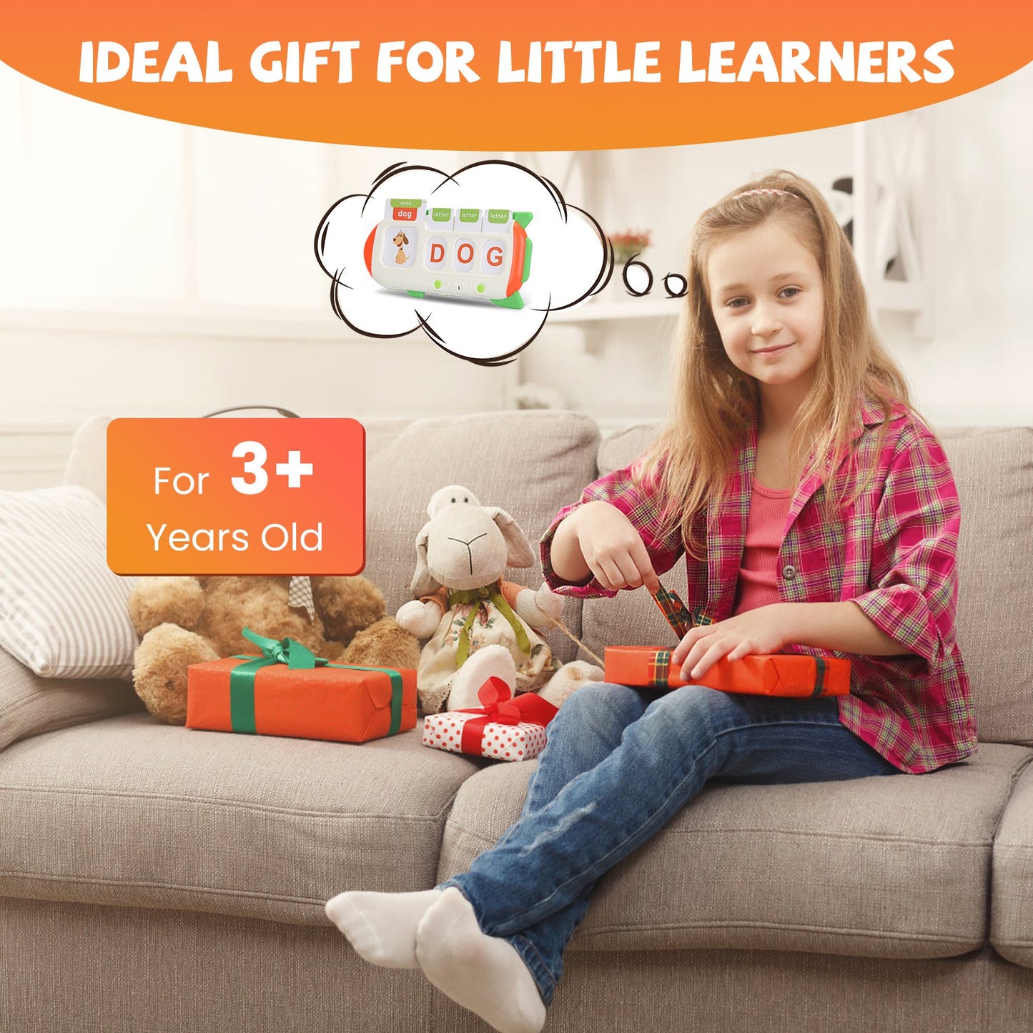 Talking Flash Cards & Finger Counting Math Board Set – 162 Cards | Montessori Learning Toy | Ages 3+