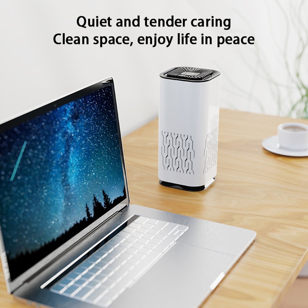 Portable Air Purifier with Negative Ion Generator – Removes Dust, Smoke & Odours | Home & Car