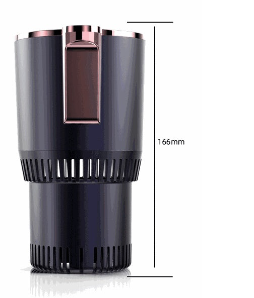 2-in-1 Smart Car Cup Warmer & Cooler – 12V Digital Temperature Display | Baby Bottle Warmer | Universal Fit