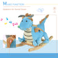 Wooden Dinosaur Rocking Horse for Toddlers | Realistic Sounds | Ages 18-36 Months