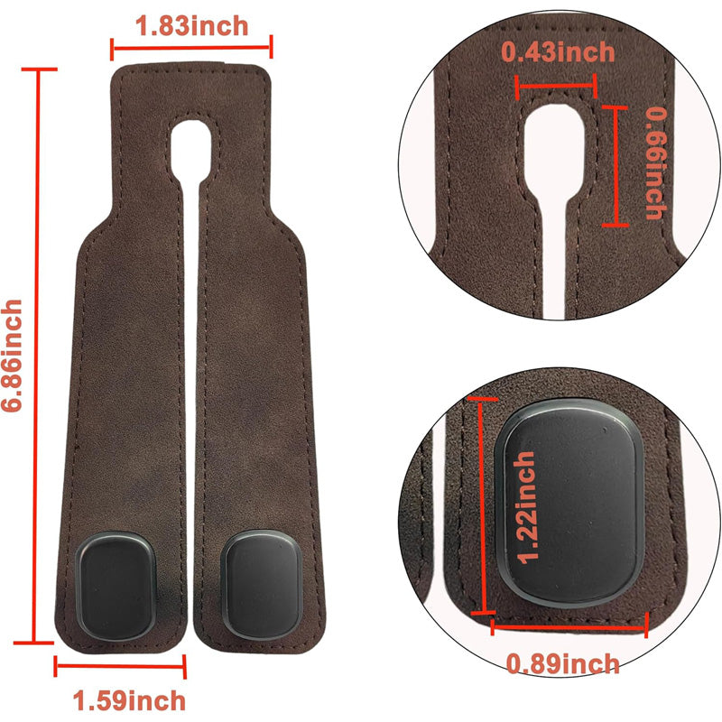 Car Seat Headrest Hooks – Heavy-Duty Purse & Bag Organizer Hook | 1, 2 or 4 Pack