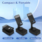 4-in-1 Foldable Wireless Speaker Phone Stand – 5000mAh Power Bank | Bluetooth 5.3 | RGB Light | 360° Rotation