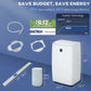 12,000 BTU Portable Air Conditioner – 3-in-1 Cool, Dehumidify & Fan | 24Hr Timer | Remote Control