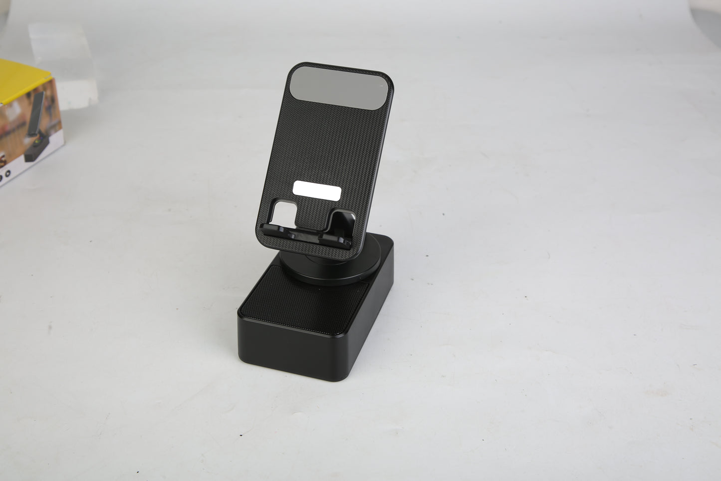 4-in-1 Foldable Wireless Speaker Phone Stand – 5000mAh Power Bank | Bluetooth 5.3 | RGB Light | 360° Rotation