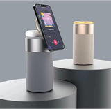 3-in-1 Wireless Charger, Bluetooth Speaker & Touch Lamp – Phone & Earphone Charging | Home & Office