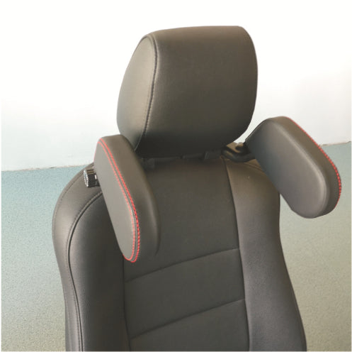 Adjustable Car Seat Neck Pillow – PU Leather | Side Sleep Support | Universal Fit | Multiple Colours | Single & 2pc